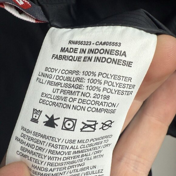 Nike Primaloft Puffer Jacket Black New NWT Water Repellent Mens Small Sportswear - Picture 5 of 5